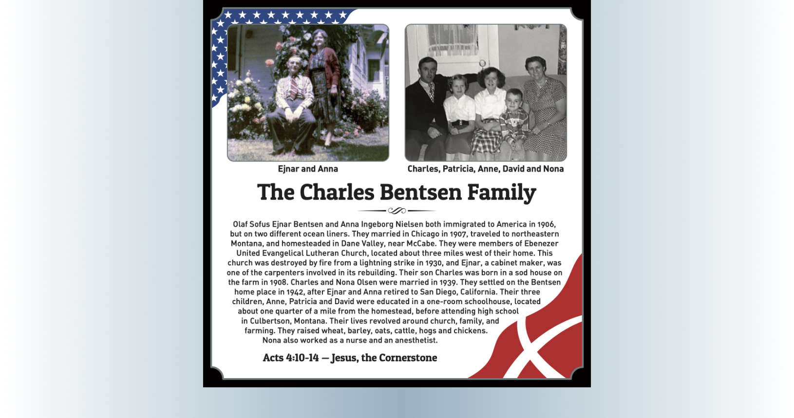 Charles Bentsen Family