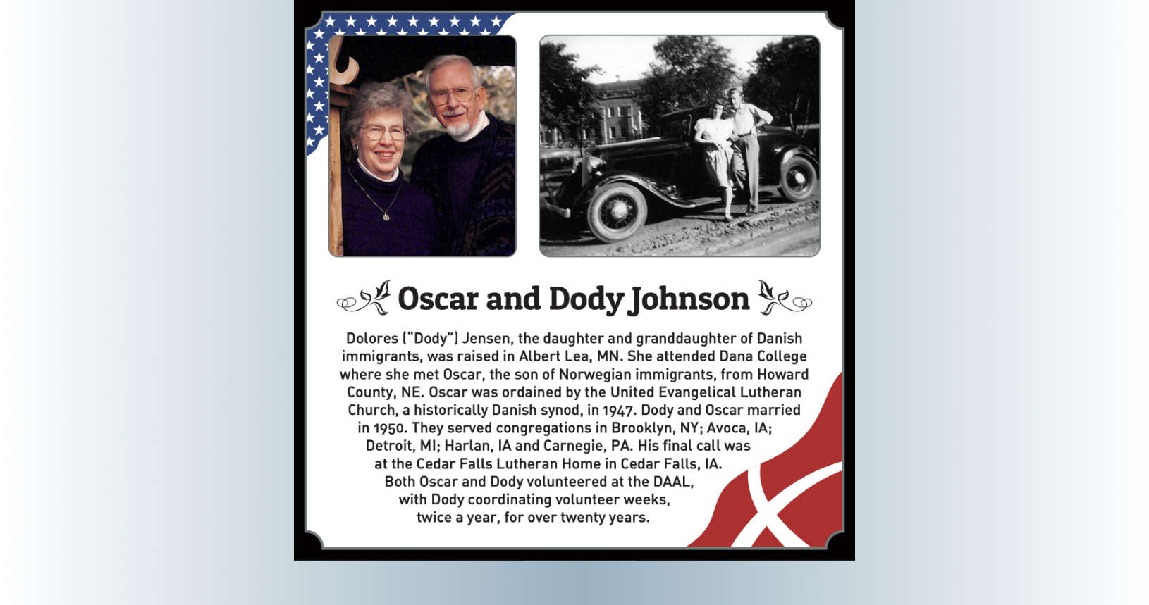 Oscar and Dody Johnson